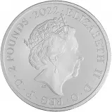 2022 George I Silver Proof 1 oz Coin - The British Monarchs Collection obverse