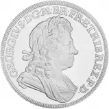 2022 George I Silver Proof 2 oz Coin - The British Monarchs Collection reverse