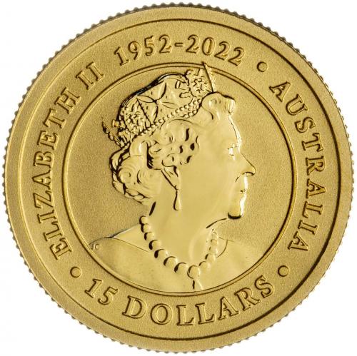 2023 QEII Kangaroo Tenth of Ounce Gold Nugget | Chards