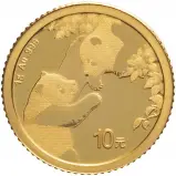 2023 Chinese 1g Gold Panda Bullion Coin