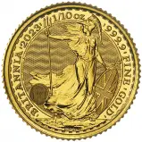 2023 Queen Elizabeth II Britannia 0.1 oz Gold Bullion Coin