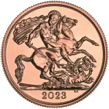 2023 Coronation Gold Double Sovereign Bullion Coin - Pre-Owned