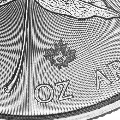 2023 Silver Maple Leaf 1 oz Bullion Coin - Pre-Owned 22 privy
