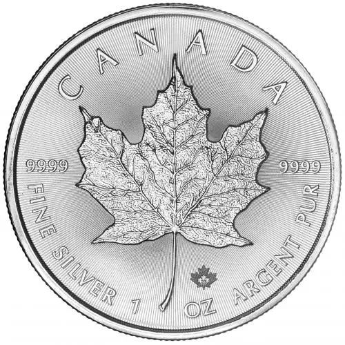 2023 Silver Maple Leaf 1 oz Bullion Coin - Pre-Owned reverse