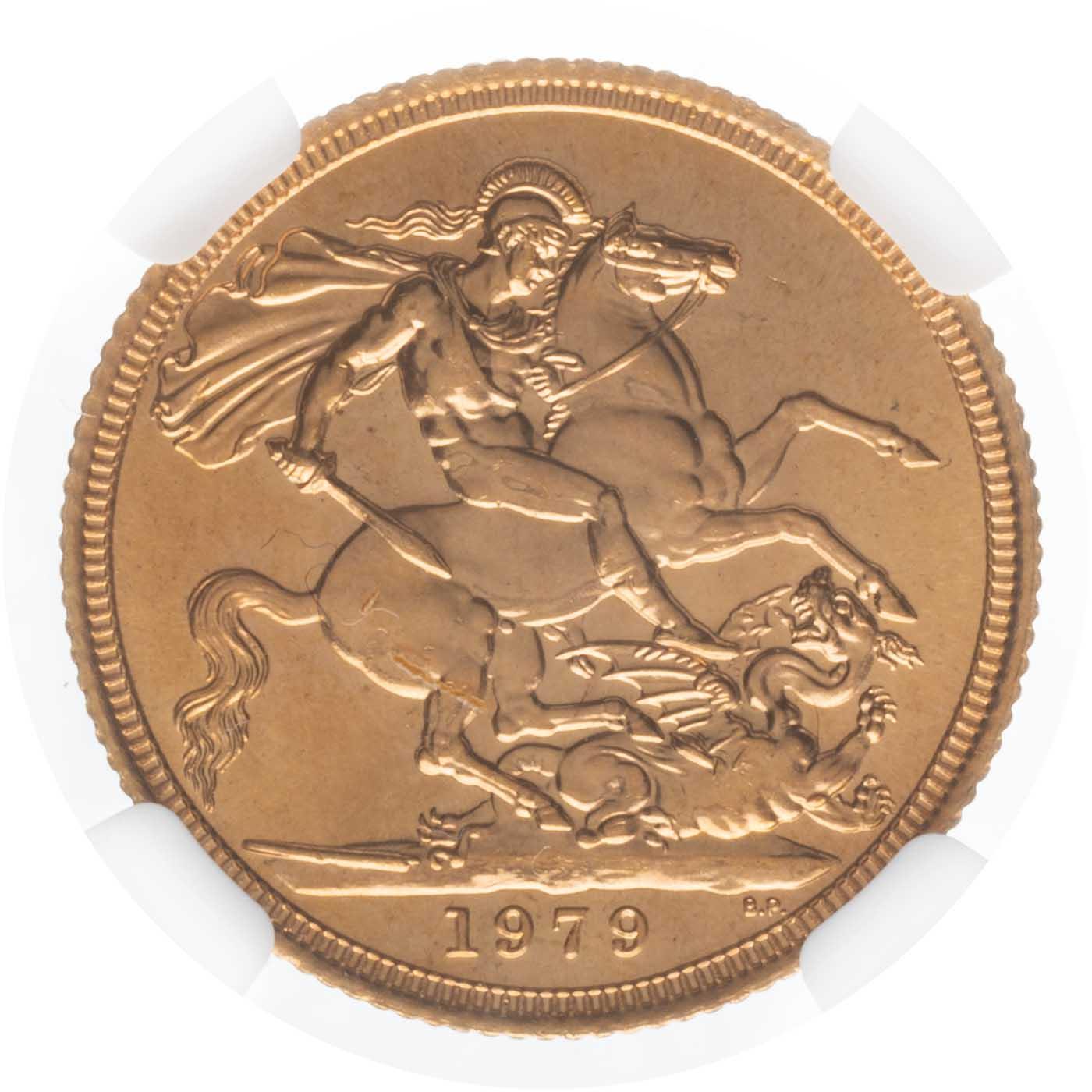1979 QEII Graded Sovereign NGC MS-66 Bullion Coin | Chards
