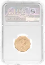1999 Gold Graded Full Sovereign Elizabeth II Coin United Kingdom NGC PF 70 ULTRA CAMEO obverse