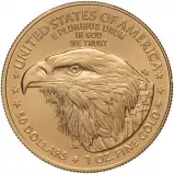 2023 Gold Eagle 1 oz Bullion Coin Eagle reverse