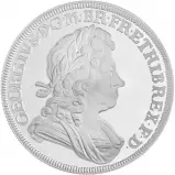 2022 George I Silver Proof 5 oz Coin Pre-Owned Cert No 001 The British Monarchs Collection Obverse