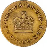 1800 Gold Third Guinea George III London The Royal Mint aVF