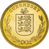 2010 Gold 1 Ounce 8 Doubles  Coin Single Guernsey 24 Carat Obverse