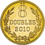 Guernsey 2010 Gold 1 oz 8 Doubles Coin
