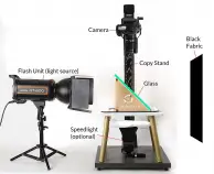 Axial Lighting Glass Support Stand  how to use