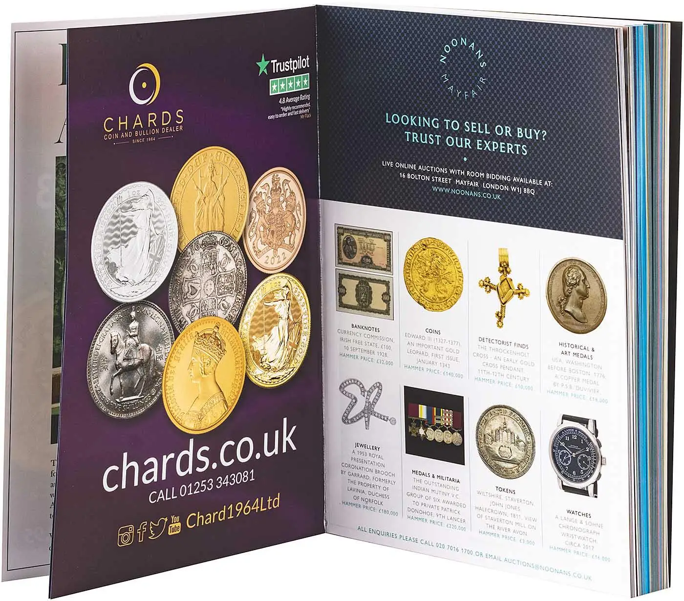 2023 Coin Yearbook Token Publishing Chards £9.95