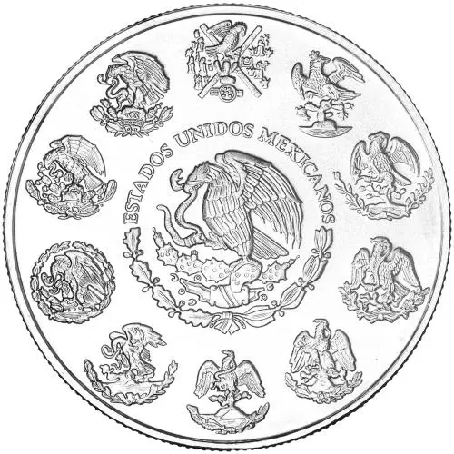 2010 Silver Libertad 1 Ounce 1 Onza Coin Single Mexico City Mint - Pre-Owned obverse