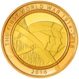 2016 The Army First World War 'Shoulder to Shoulder' £2 Gold Proof Coin