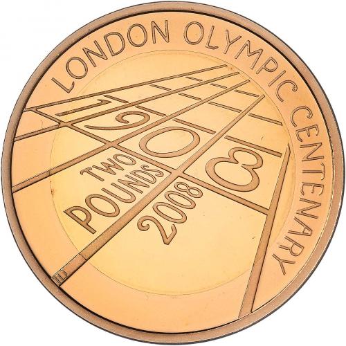 2008 Olympics Games Gold Proof £2 Coin Set | Chards