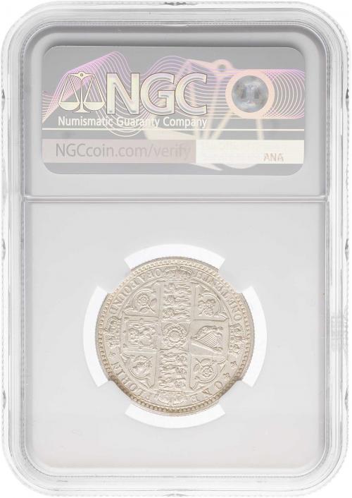 1849 Silver Florin NGC MS-63 Coin | Chards