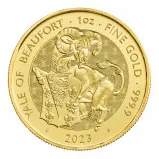 2023 Tudor Beasts Yale of Beaufort 1 oz Gold Bullion Coin