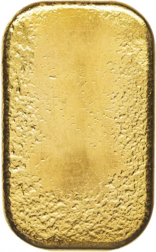 100g Gold Cast Bullion Bar PAMP Suisse - Pre-Owned reverse
