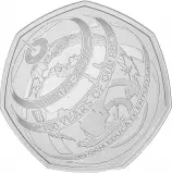 2022 100 Years of the BBC BU 50p Coin