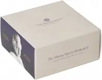 2022 Charles III Queen Elizabeth II Memorial Gold Proof 50p Coin box