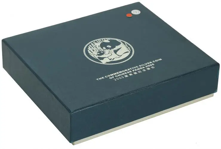 2005 Silver Bullion Ungraded 1 Kilogram Panda ¥ 300  Coin Single China People's Bank of Chinaouter box