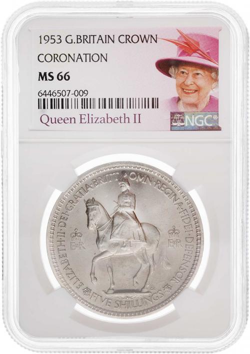 1953 Base Metal Elizabeth II - NGC Graded | Chards