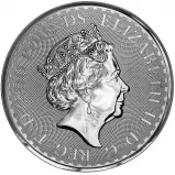 2023 Queen Elizabeth II Britannia 1 kg Silver Bullion Coin obverse crop image