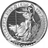 2023 Queen Elizabeth II Britannia 1 kg Silver Bullion Coin