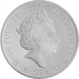 2022 Edward VII Silver Proof 5 oz Coin- The British Monarchs Collection obverse   