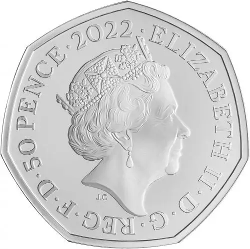 2022 The Snowman and Snowdog Silver Proof 50 Pence Coin 3