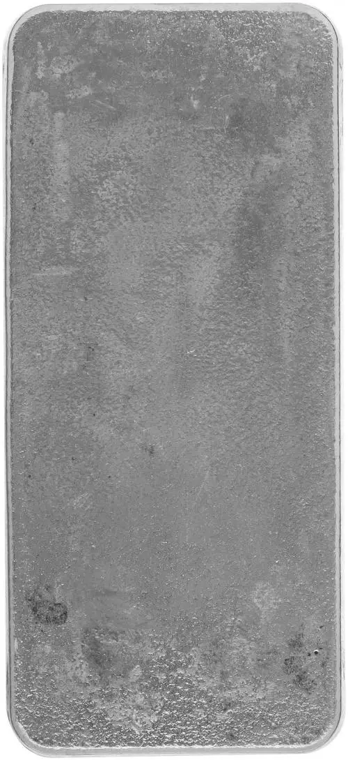 Metalor 500g Cast Silver Bullion Bar w/o reverse