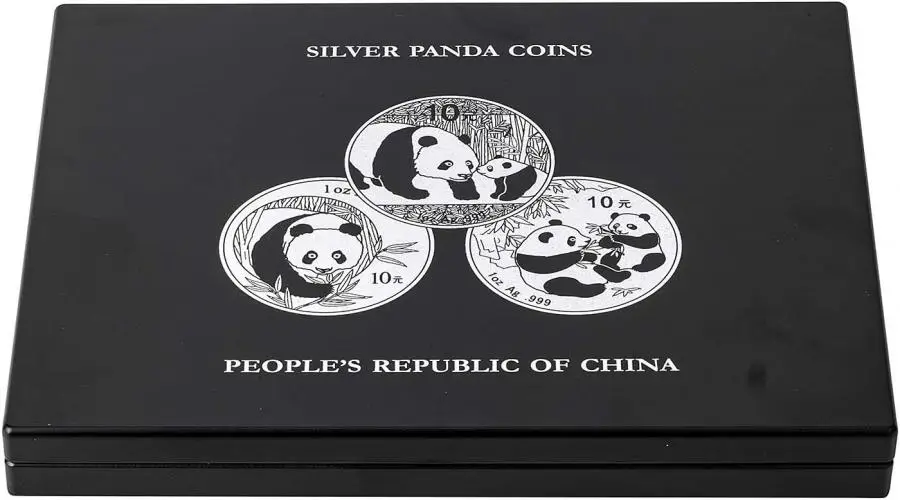 Presentation Case For 20 Silver Panda 1 oz Bullion Coins closed case