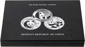 Presentation Case For 20 Silver Panda 1 oz Bullion Coins closed case