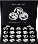 Presentation Case For 20 x 1 oz / 30g Silver Panda Coins