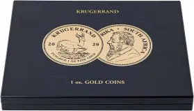 Presentation Case For 30 Gold Krugerrand 1 oz Bullion Coins closed case