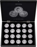 Presentation Case For 20 x 1 oz Silver Britannia Coins 