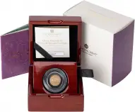 2022 Gold Proof Quarter Sovereign Elizabeth II Memorial Coin
