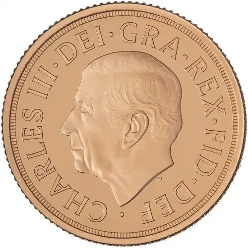2022 Gold Proof Piedfort Sovereign Elizabeth II Memorial Coin obv