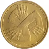 1979 Gold 'Peace' San Marino Bullion Coin Obverse