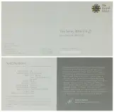 2016 Silver Proof Piedfort The Army - First World War Pound Sterling 2 pound certificate