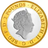 2016 Silver Proof Piedfort The Army - First World War Pound Sterling 2 pound obverse