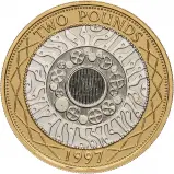 2022 25th Anniversary of the £2 Silver Proof Coin reverse 11