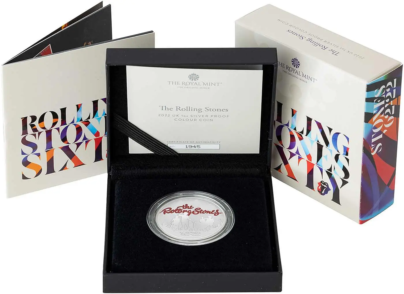 2022 Silver 1 oz Music Legends - The Rolling Stones | Chards
