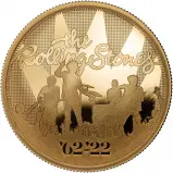 2022 The Rolling Stones - Music Legends 1 oz Gold Proof Coin 
