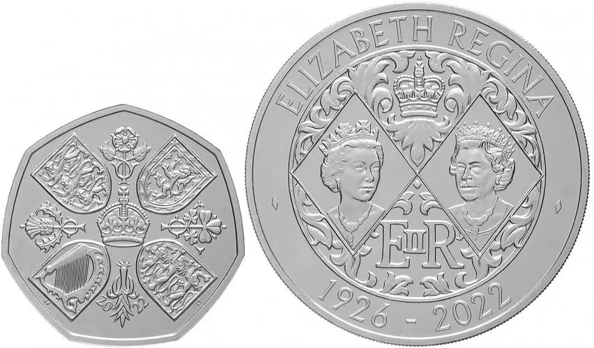 2022 Queen Elizabeth II Memorial UK Brilliant Uncirculated Annual Coin Set reverse 44
