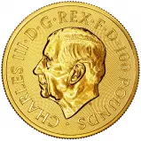 2023 Gold Charles III Royal Arms 1 oz Bullion Coin obverse crop image