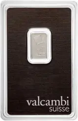  Valcambi Suisse 2.5g Platinum Bar