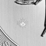 Canadian 2017 Silver 10 oz Maple Leaf Bullion Coin Pre-Owned mint mark