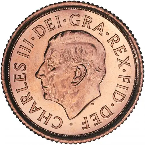 2022 Memorial Gold Bullion Half Sovereign obverse